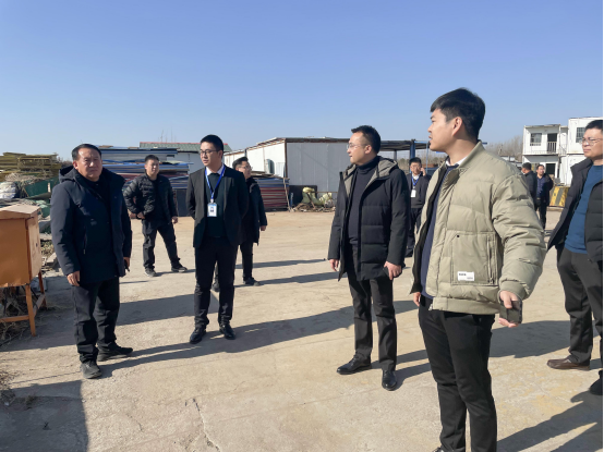 嵩山少林武術(shù)學(xué)院領(lǐng)導(dǎo)團(tuán)隊，走進(jìn)寶盈建設(shè)考察交流！